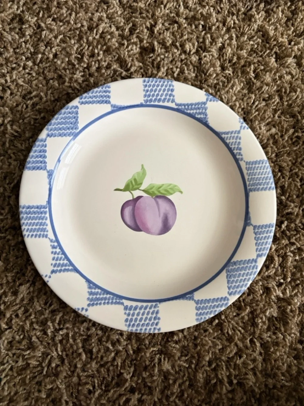 Pfaltzgraff Hopscotch Salad Plates 9”